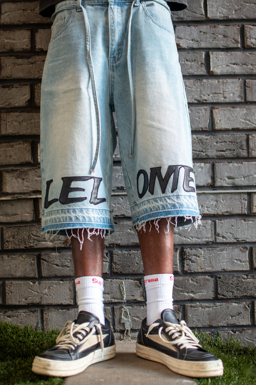 LELOME Denim Blue Jorts