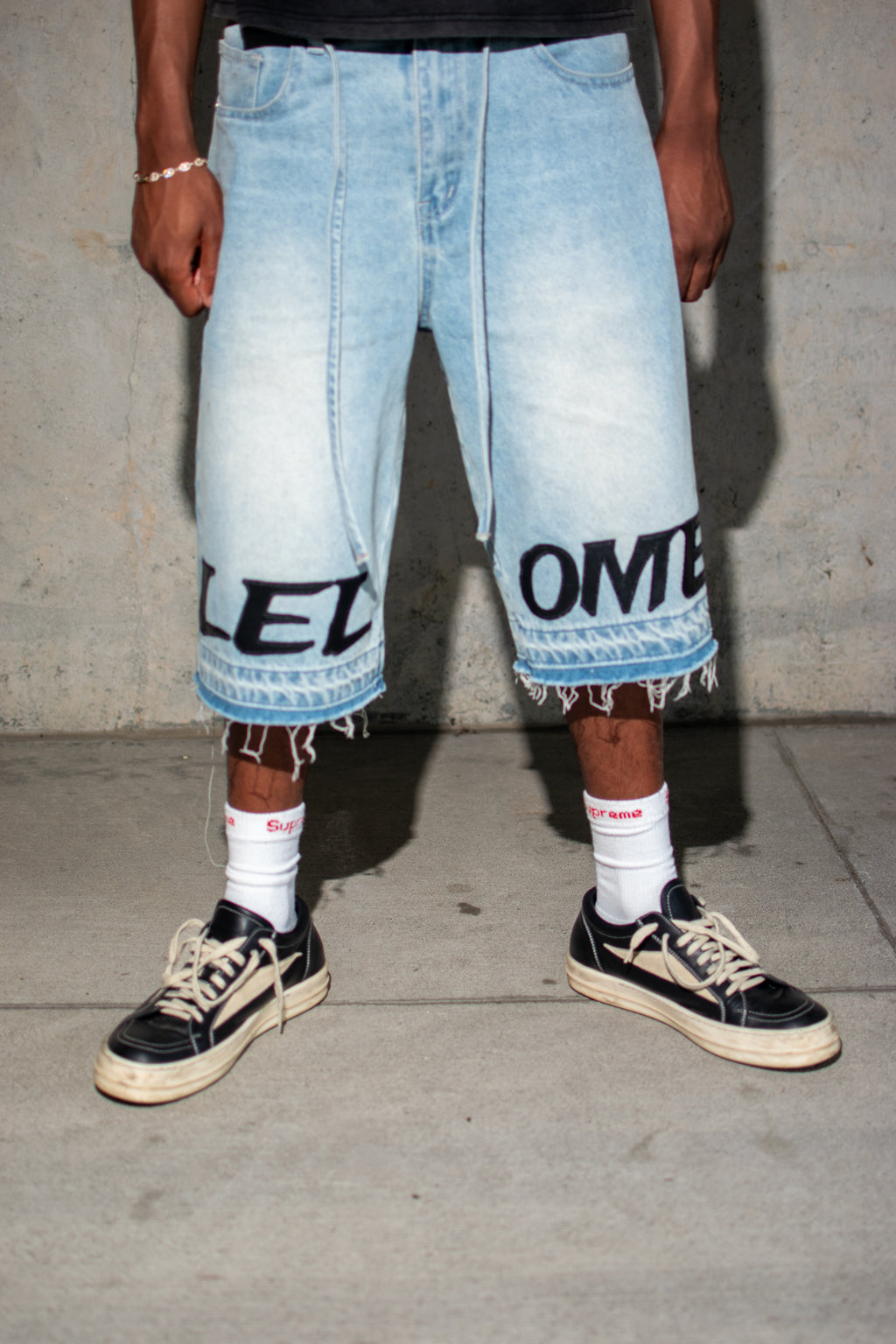 LELOME Denim Blue Jorts