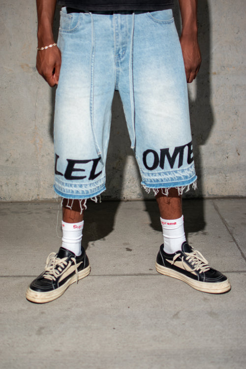 LELOME Denim Blue Jorts
