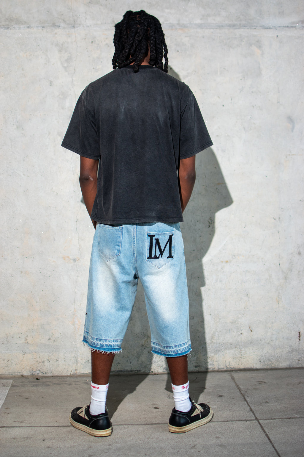 LELOME Denim Blue Jorts