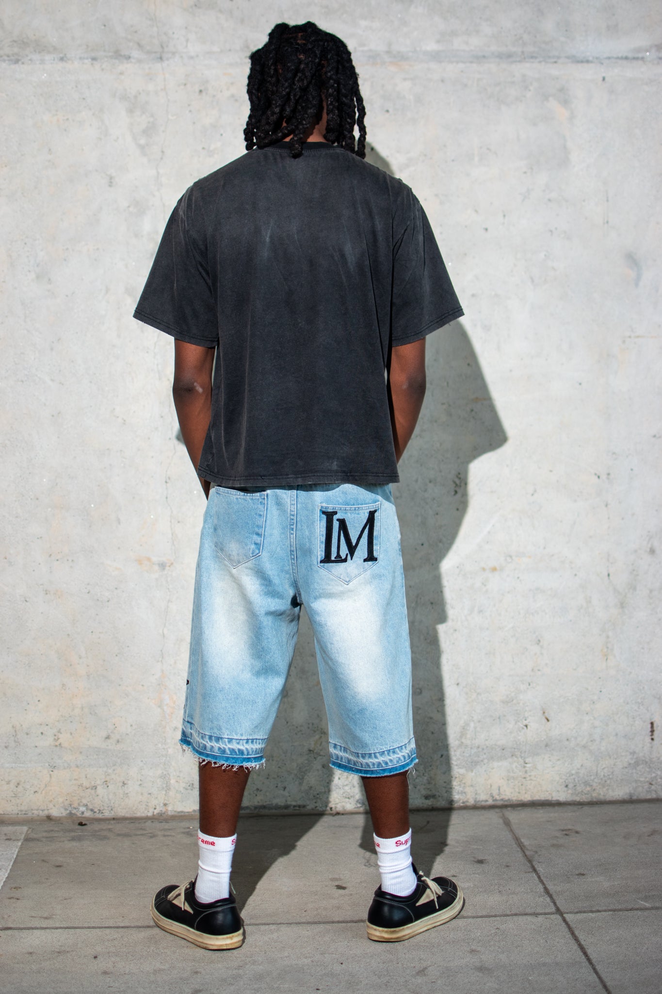 LELOME Denim Blue Jorts